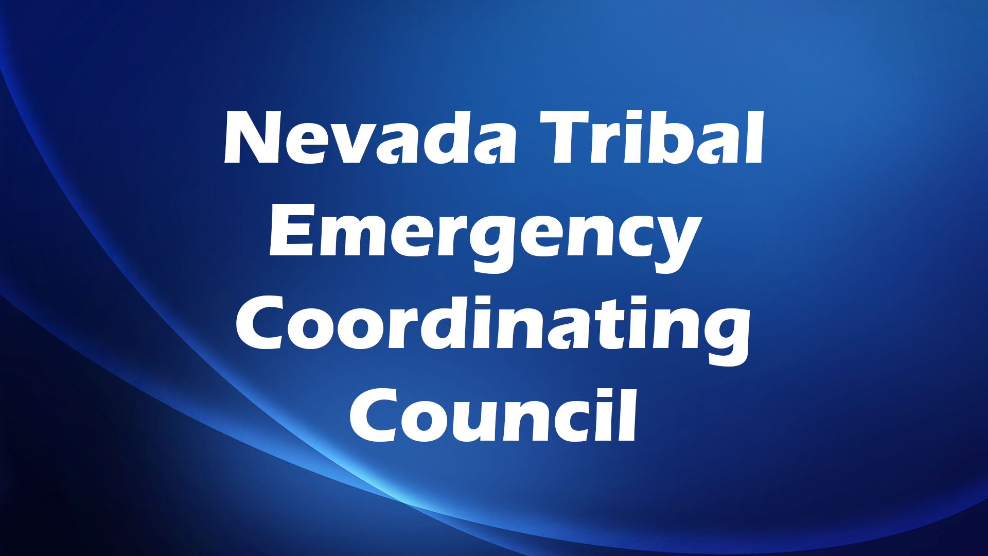 Image for Nevada Tribal Emergency Coordinating Council